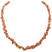 Necklaces - Sunstone Tumbled Chips Necklace - (India)