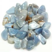 Tumbled Blue Chalcedony (Brazil) - Tumbled Stones