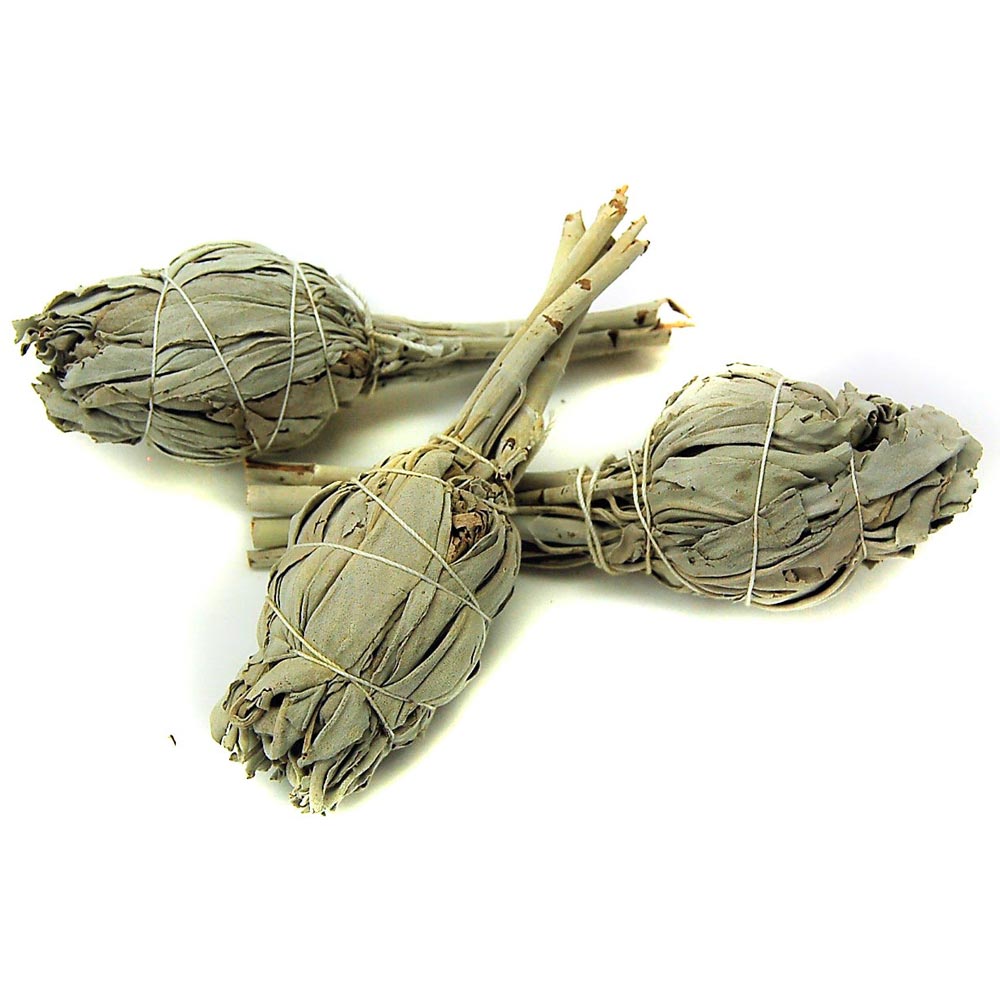 How to Clear Crystals - White Sage Smudge Sticks