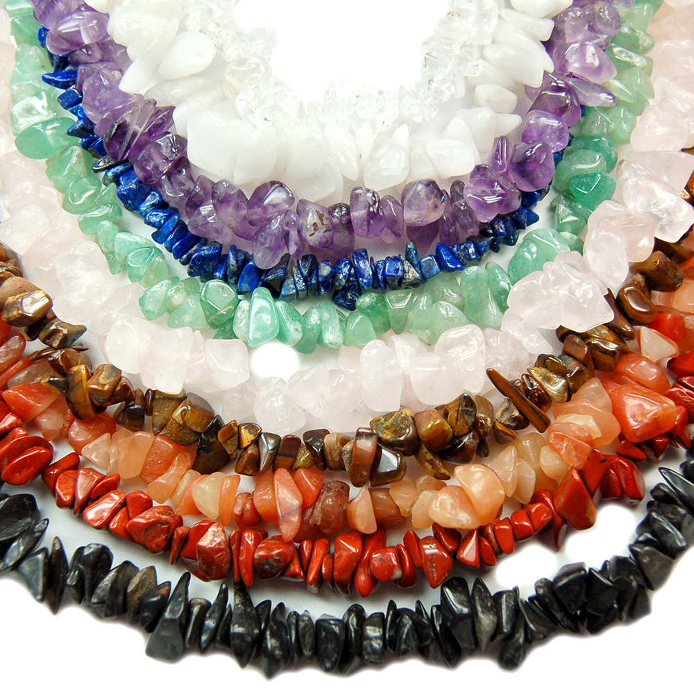 Real 7 Chakras Pendants & Mala Beads Necklaces