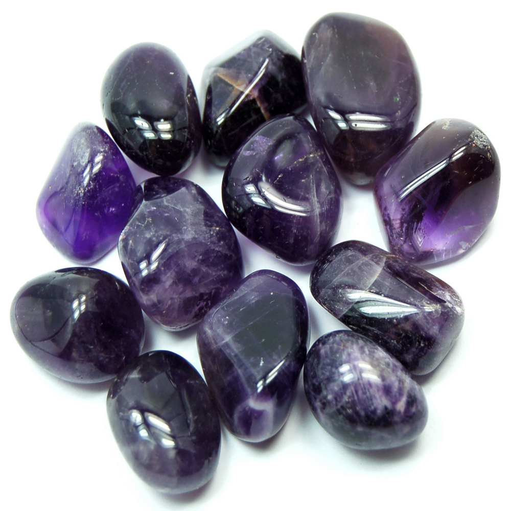 Tumbled Amethyst (Brazil) - Tumbled Stones- Amethyst - Healing Crystals