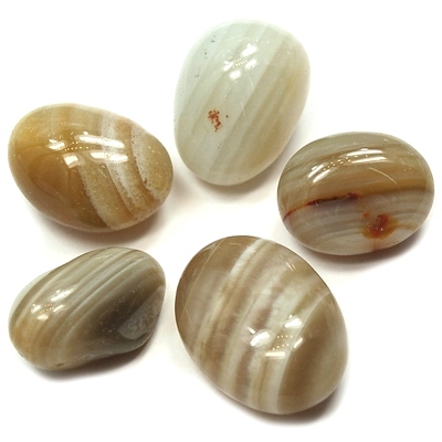white banded agate