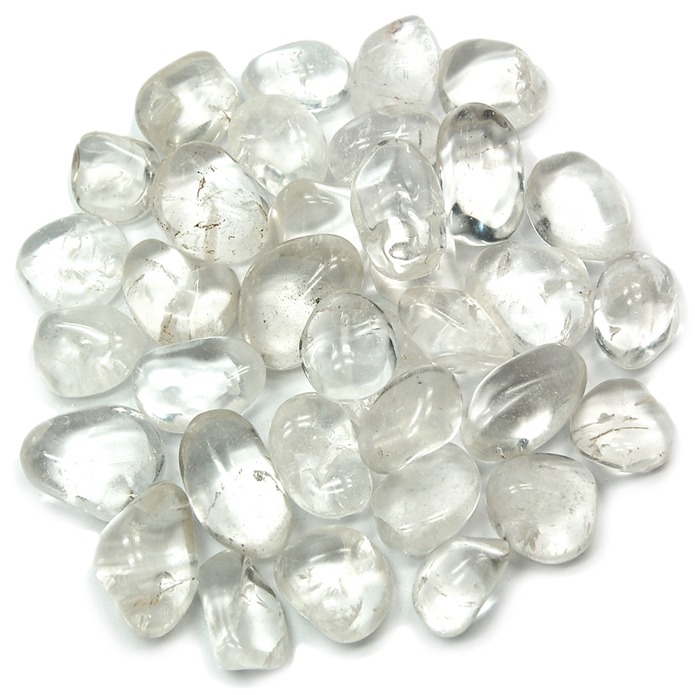 Tumbled Clear Quartz (India) - Tumbled Stones