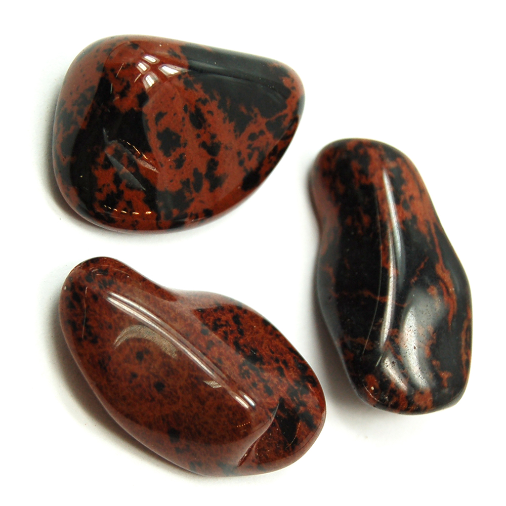 tumbled mahogany obsidian