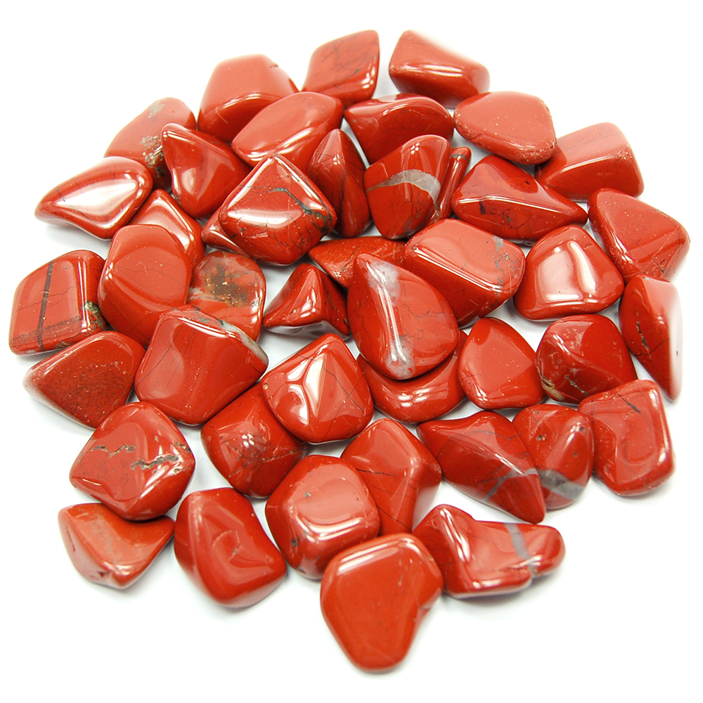 Red Jasper Tumbled Stones Healing Crystals Gemstones