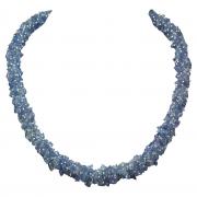Necklaces - Tanzanite Cluster Necklace (India)