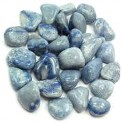 Tumbled Blue Quartz (Brazil) - Tumbled Stones